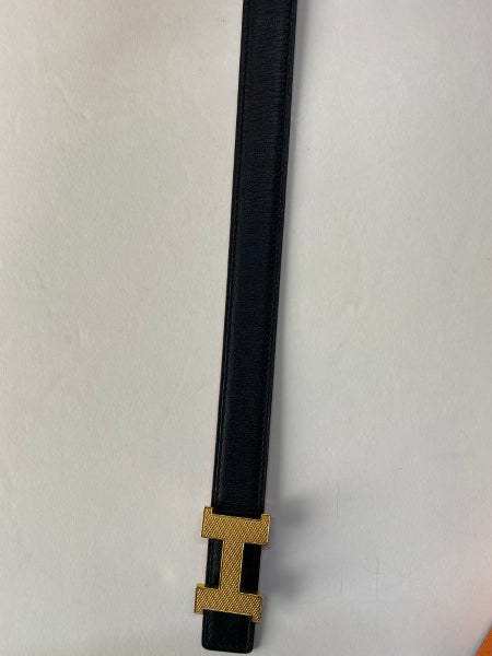 Hermes Black H Buckle Belt-Belt-Hermes-The Closet Egypt