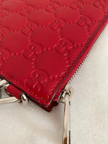 Gucci Red Clutch-Clutch-Gucci-The Closet Egypt