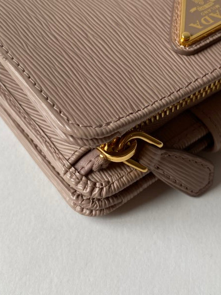 Prada Nude Wallet-wallet-Prada-The Closet Egypt