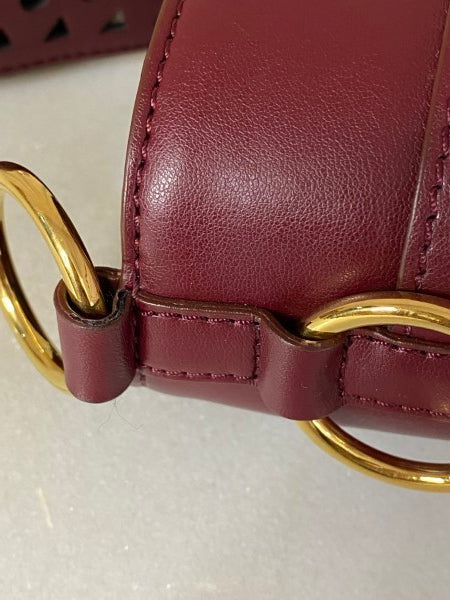 Stella Mccartney Burgundy Bucket Bag-handbag-Stella Mccartney-The Closet Egypt