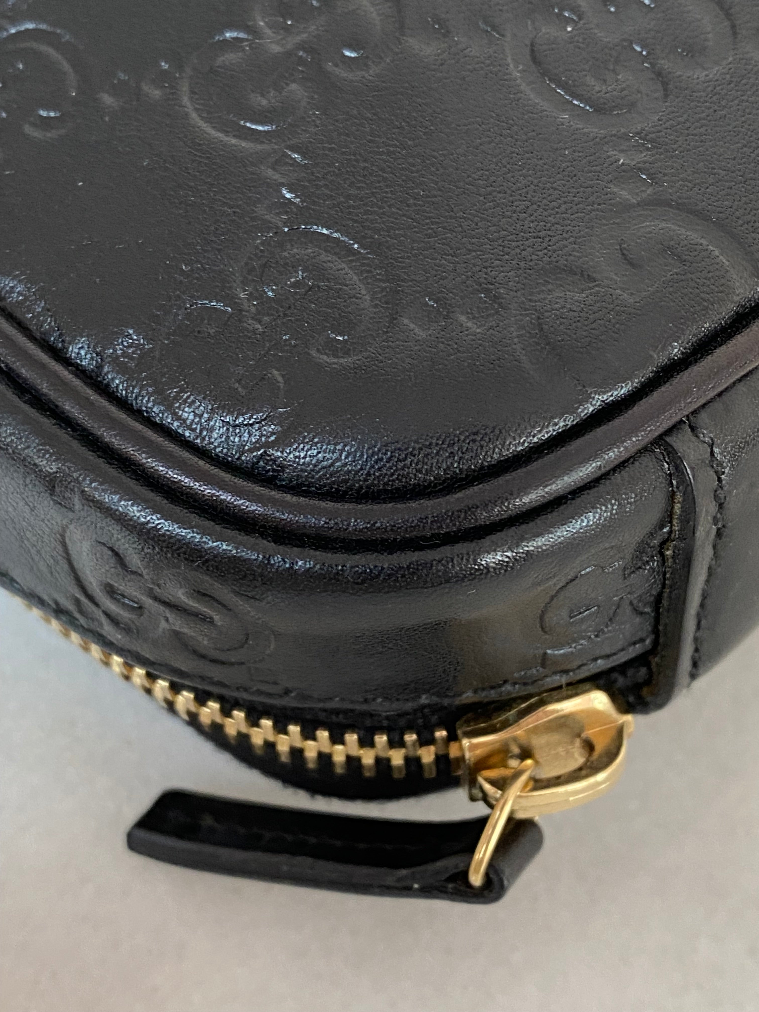 Gucci Black GG Jewelry Case