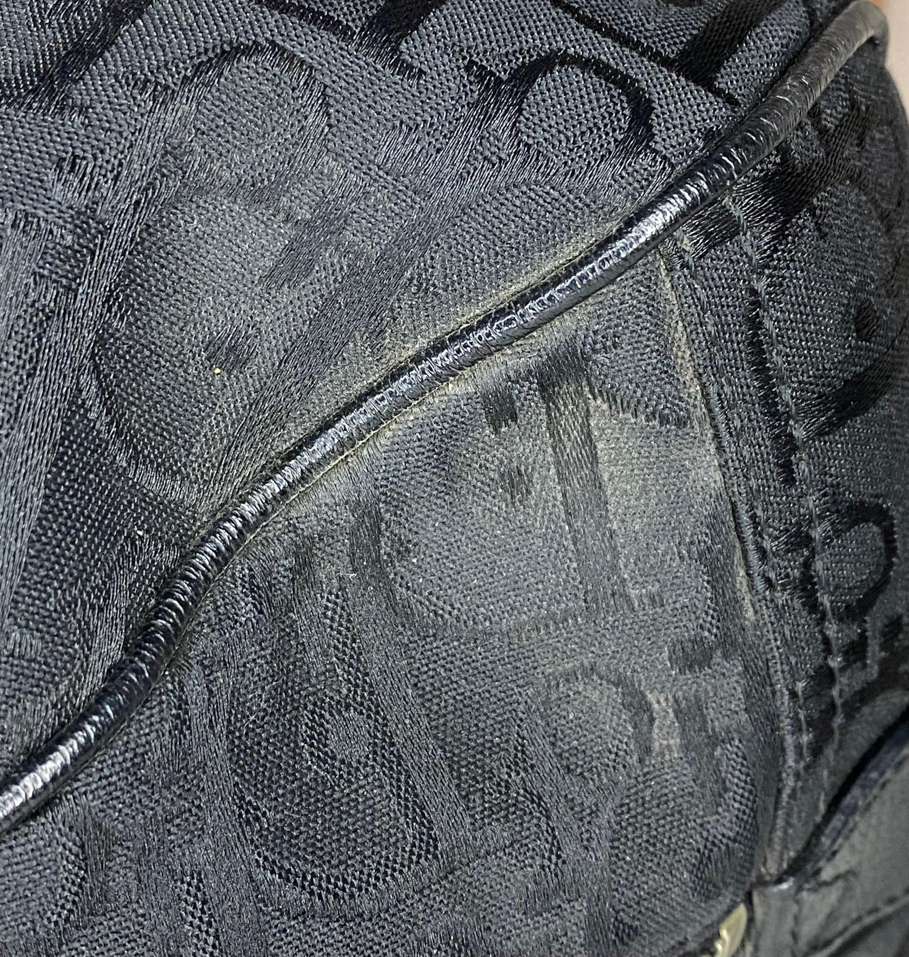 Christian Dior Bicolor Printed Embroidered Flower Tote Bag-handbag-Christian Dior-The Closet Egypt