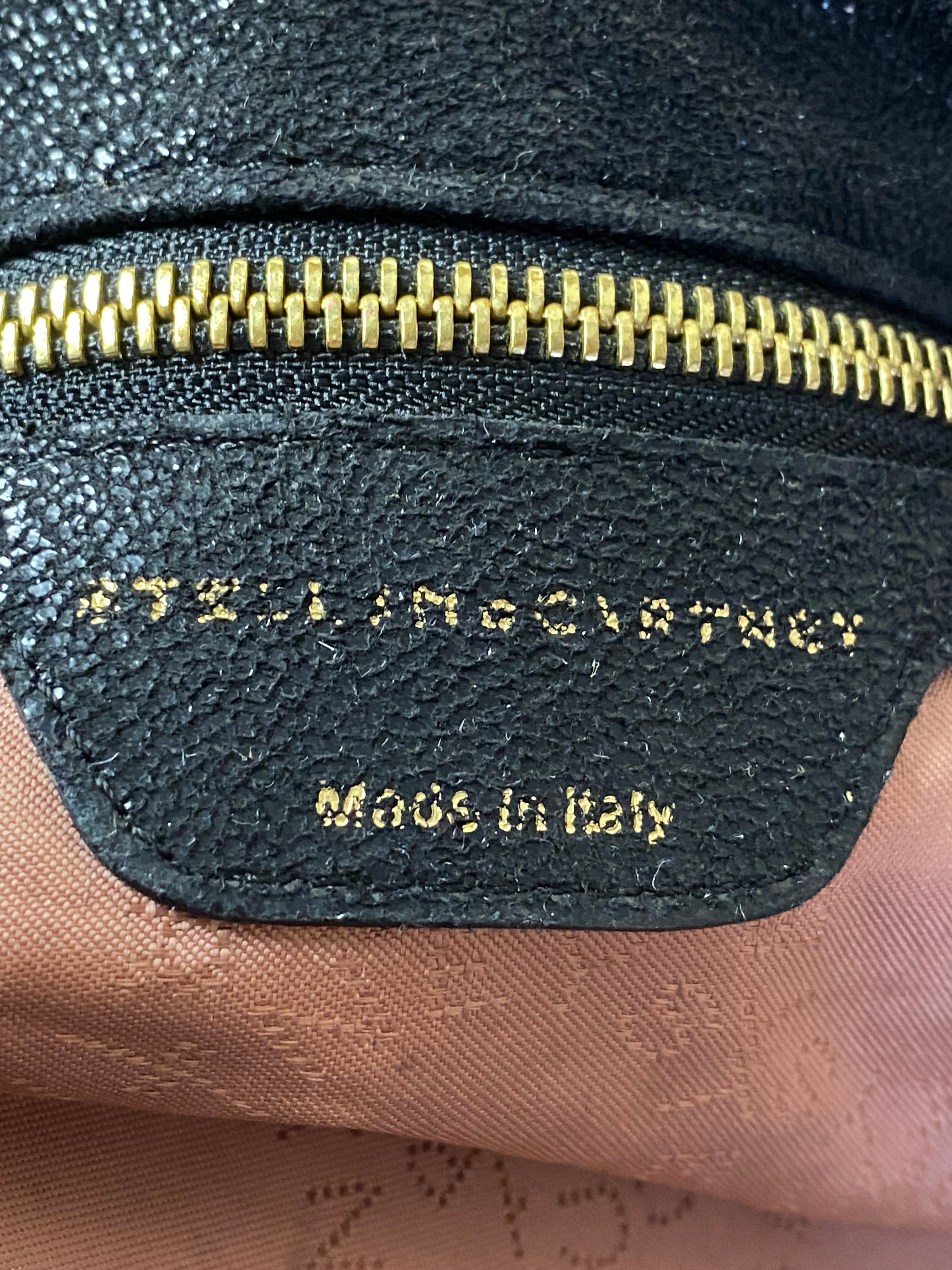 Stella Mccartney Black Falabella 2 Chain Bag-handbag-Stella Mccartney-The Closet Egypt