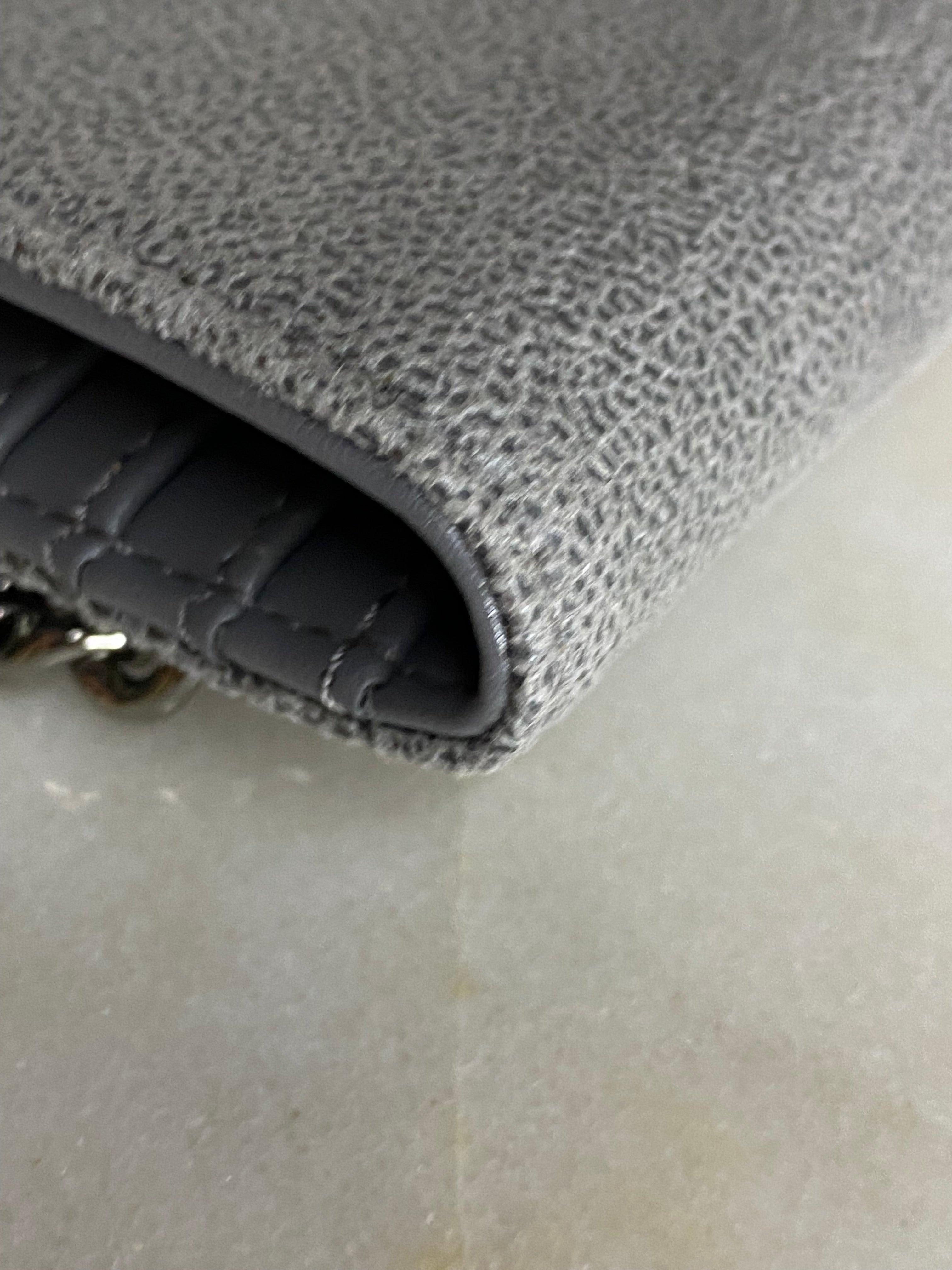 Stella Mccartney Grey Falabella Small Wallet-wallet-Stella Mccartney-The Closet Egypt