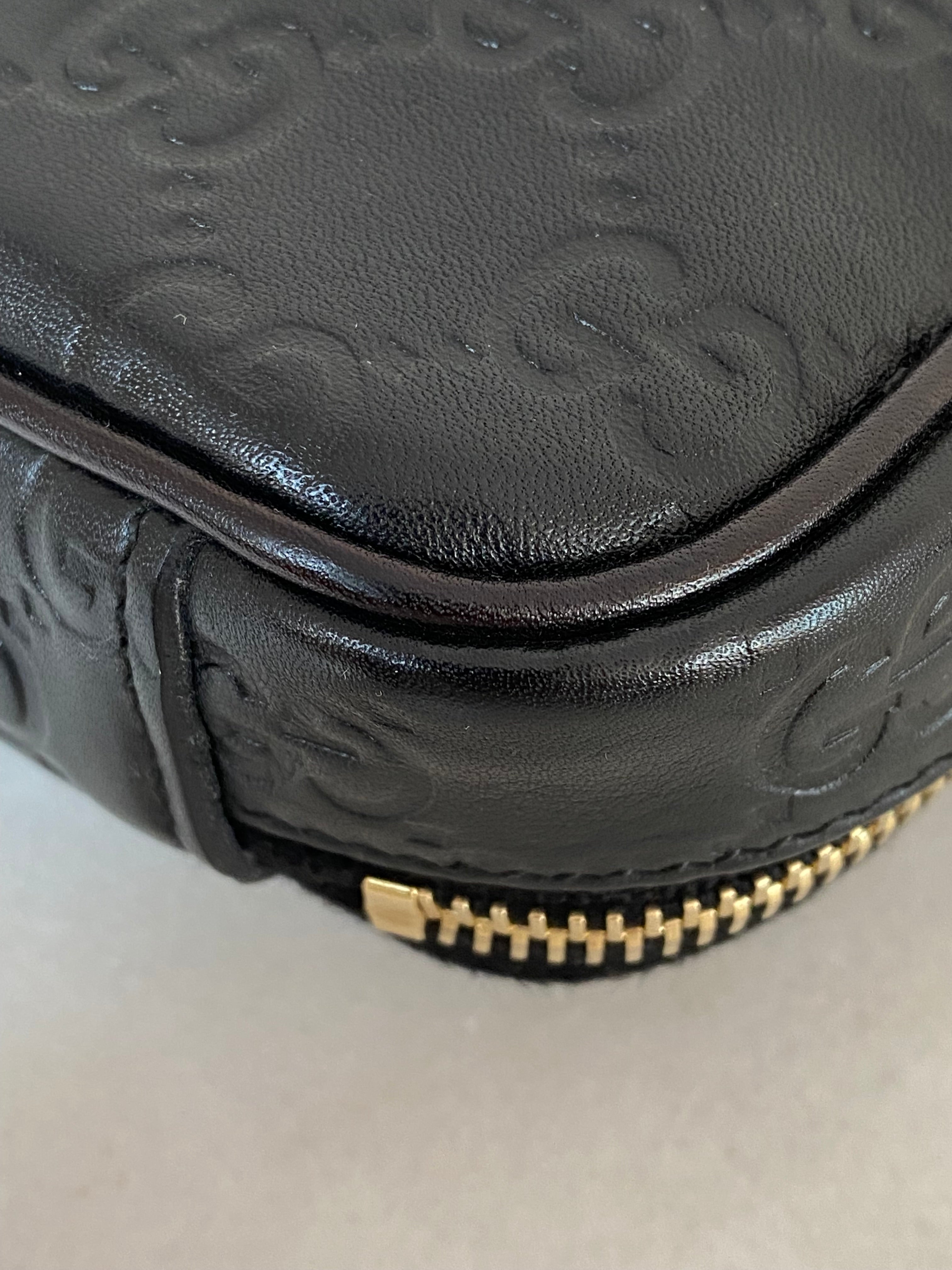 Gucci Black GG Jewelry Case