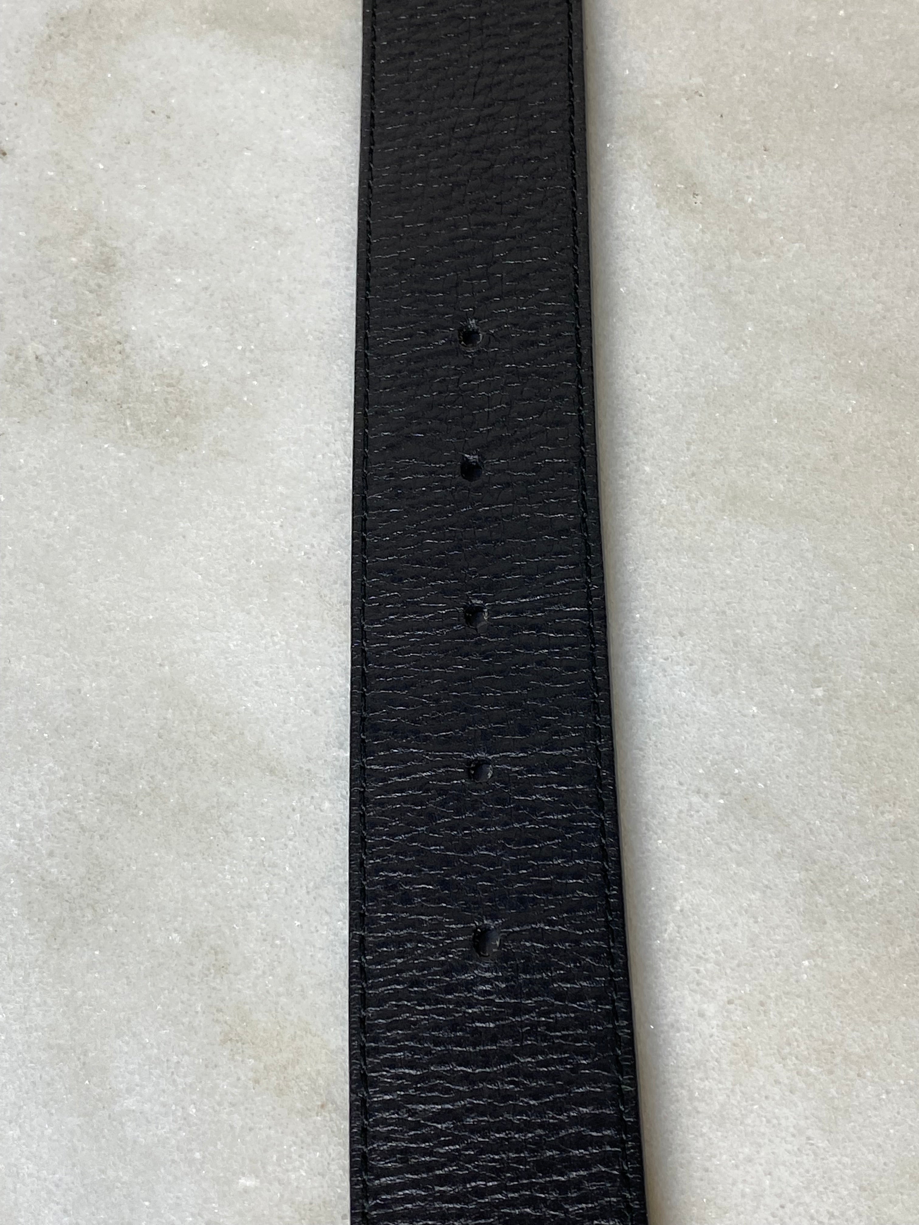 Gucci Black GG Reversible Belt 32-Belt-Gucci-The Closet Egypt