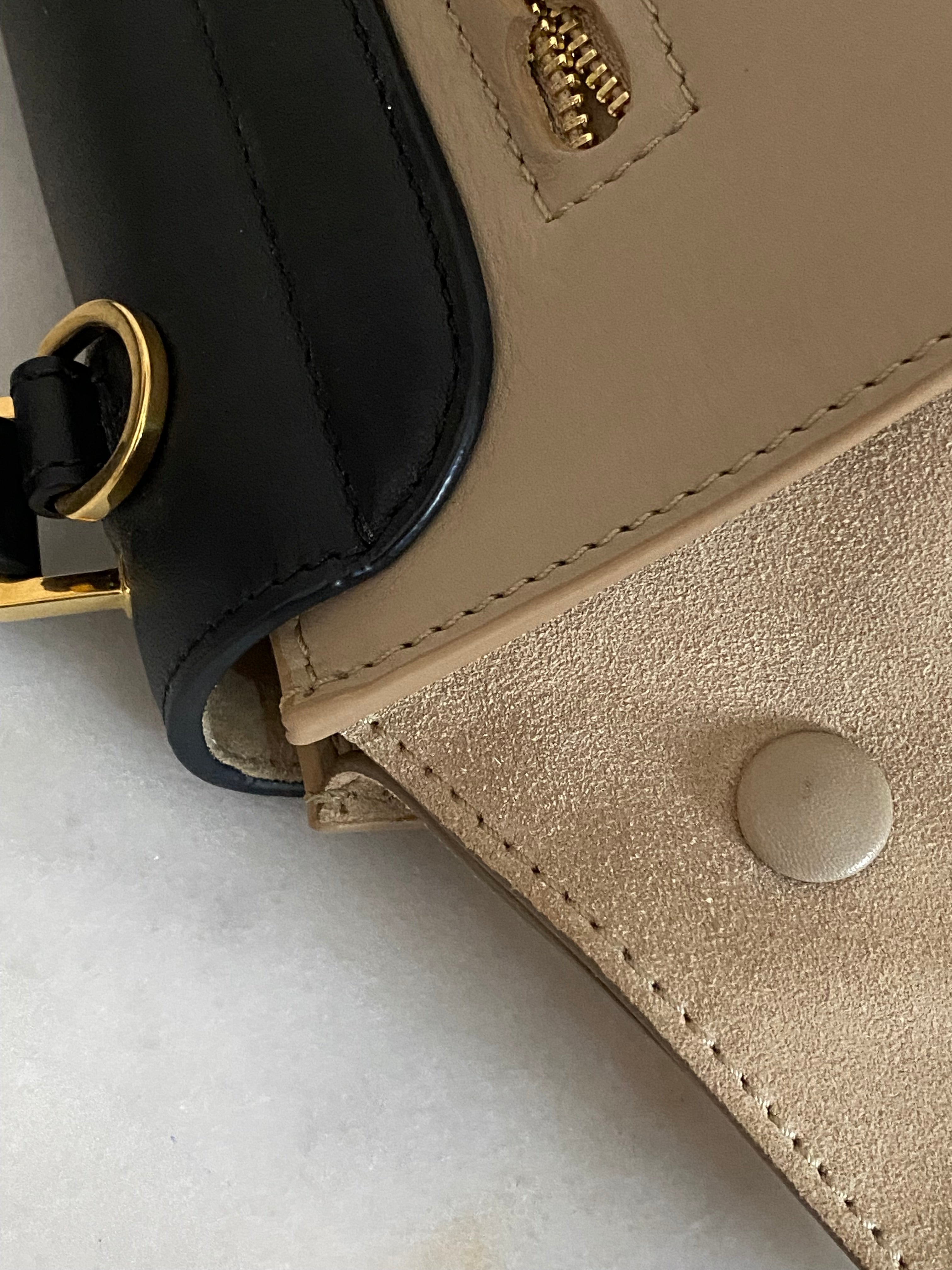 Celine Bicolor Trapeze Bag-handbag-Celine-The Closet Egypt