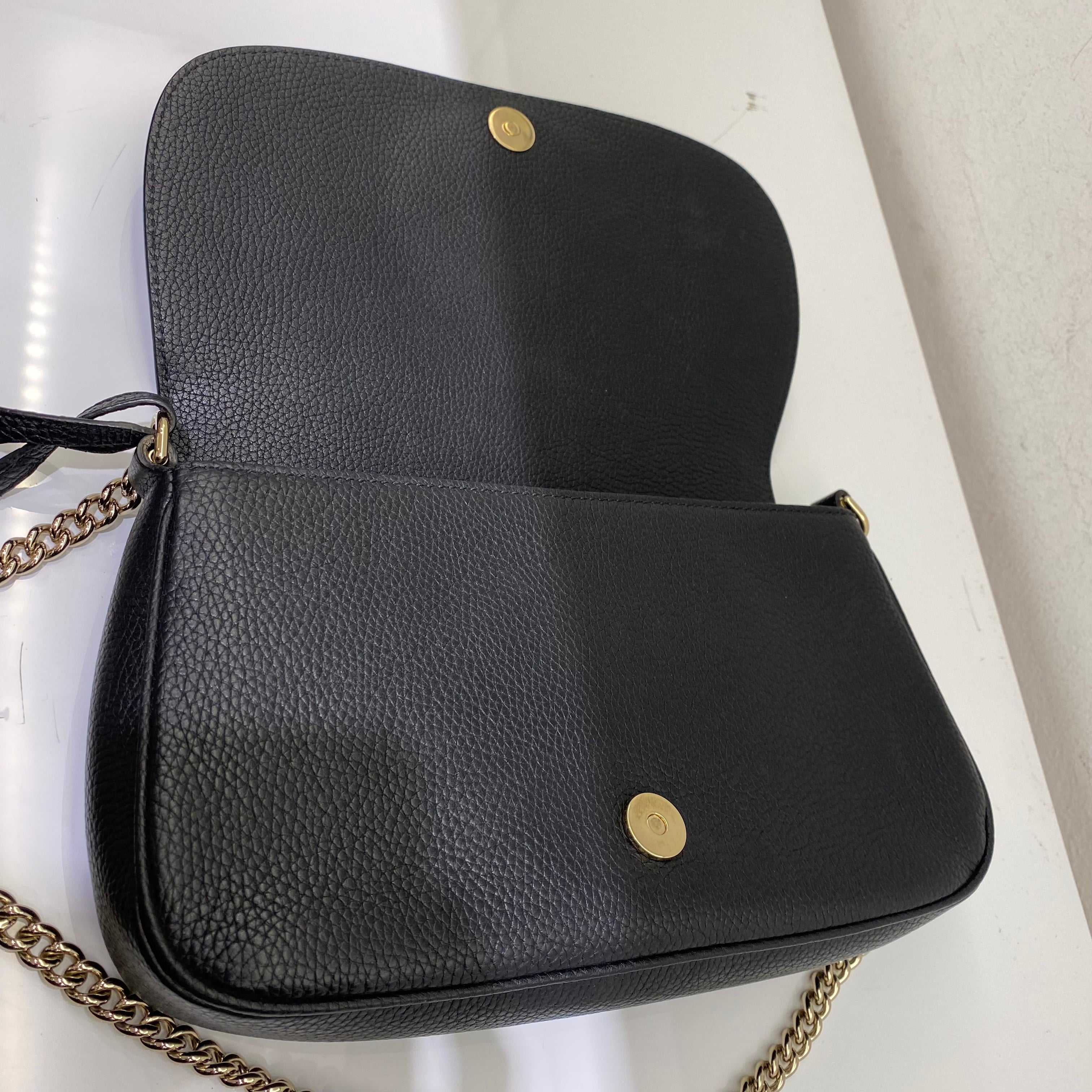 Gucci Black Soho Crossbody Bag-handbag-Gucci-The Closet Egypt