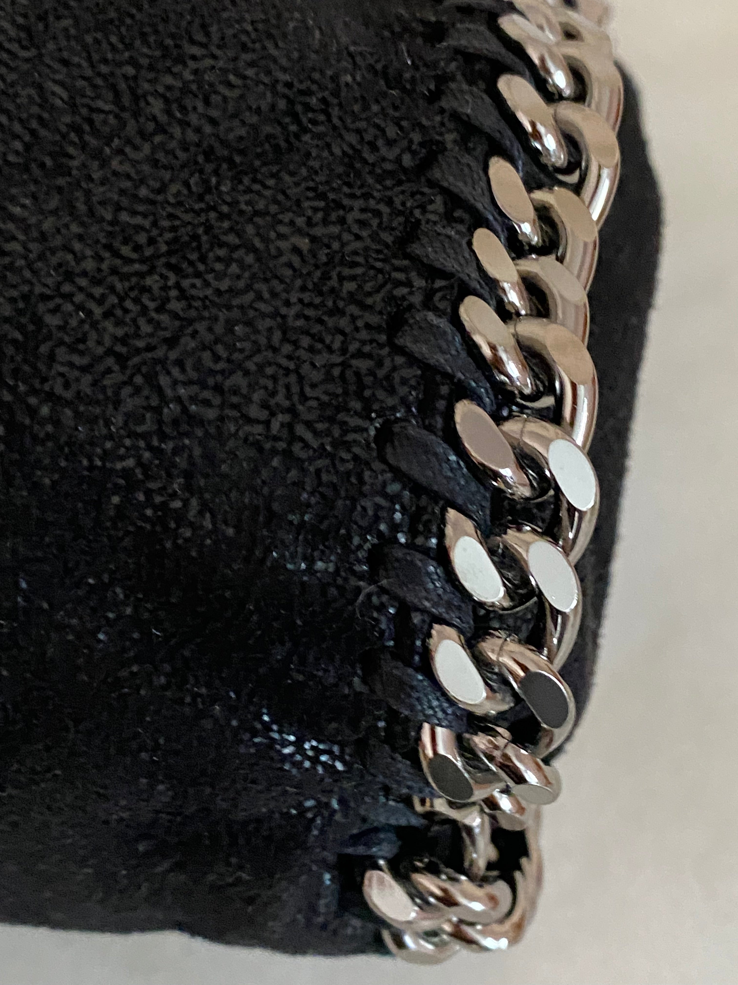 Stella Mccartney Black Falabella Mini Bag-handbag-Stella Mccartney-The Closet Egypt