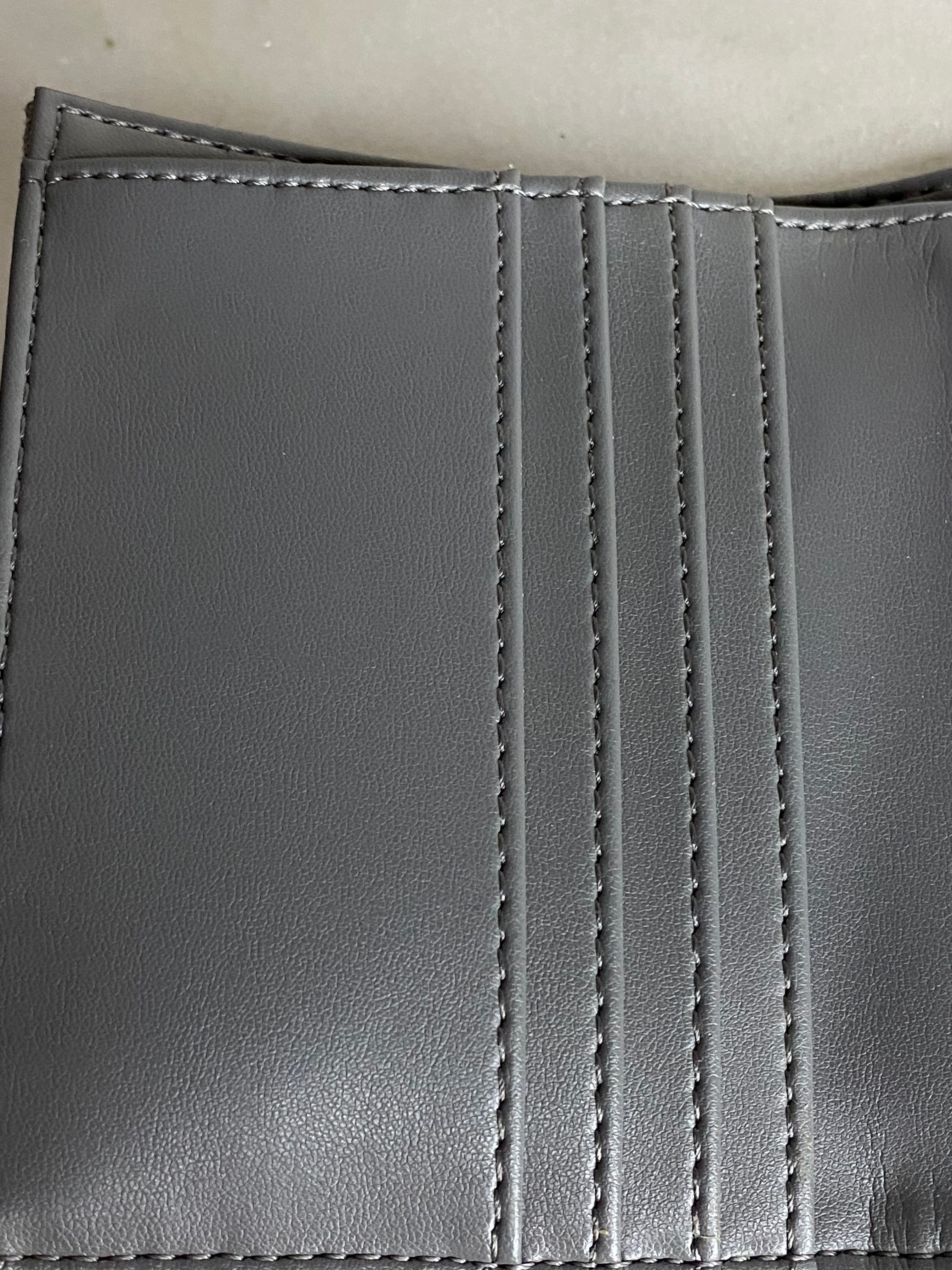 Stella Mccartney Grey Falabella Small Wallet-wallet-Stella Mccartney-The Closet Egypt