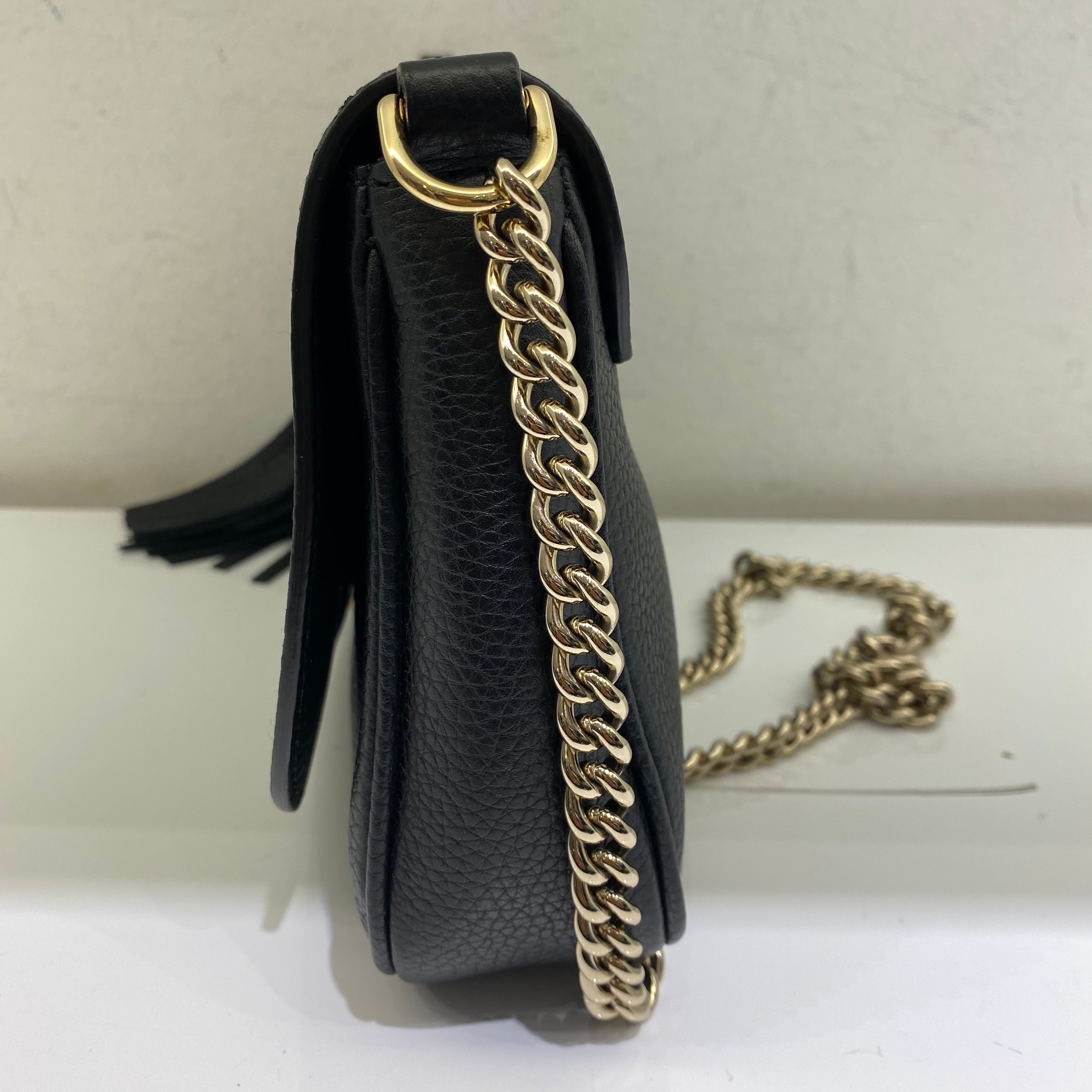 Gucci Black Soho Crossbody Bag-handbag-Gucci-The Closet Egypt