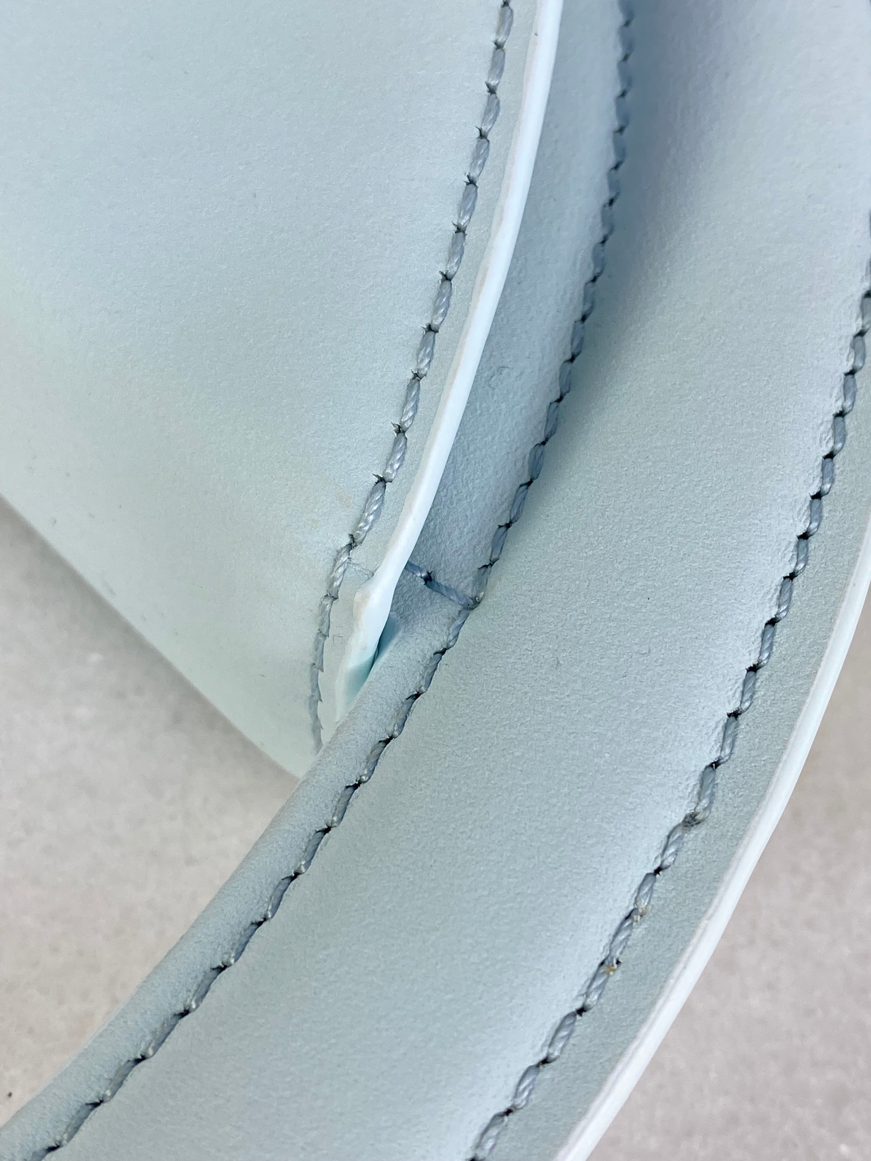 Jacquemus Blue Le Sac Rond Top Handle Bag