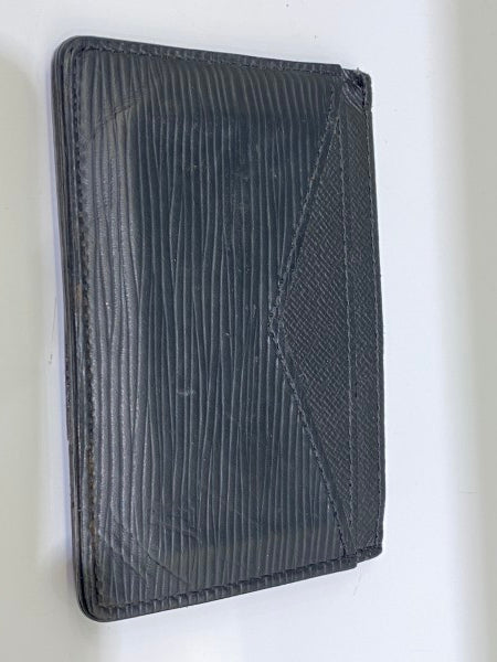 Louis Vuitton Black Epi Card Holder-Card Holder-Louis Vuitton-The Closet Egypt