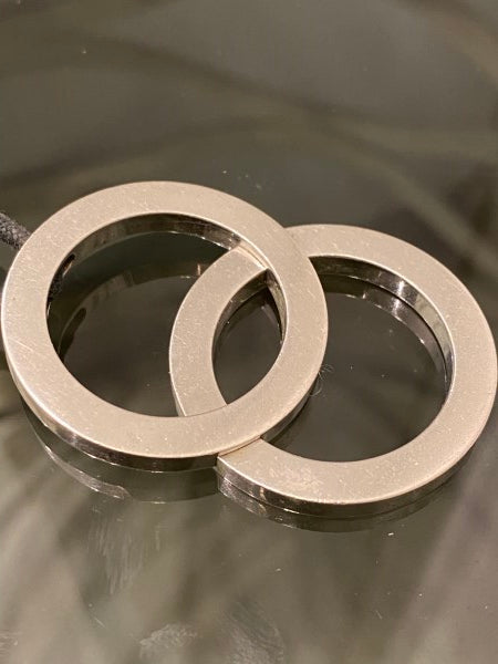 Bvlgari Silver Fortuna Grande Pendant Necklace-Necklaces-Bvlgari-The Closet Egypt