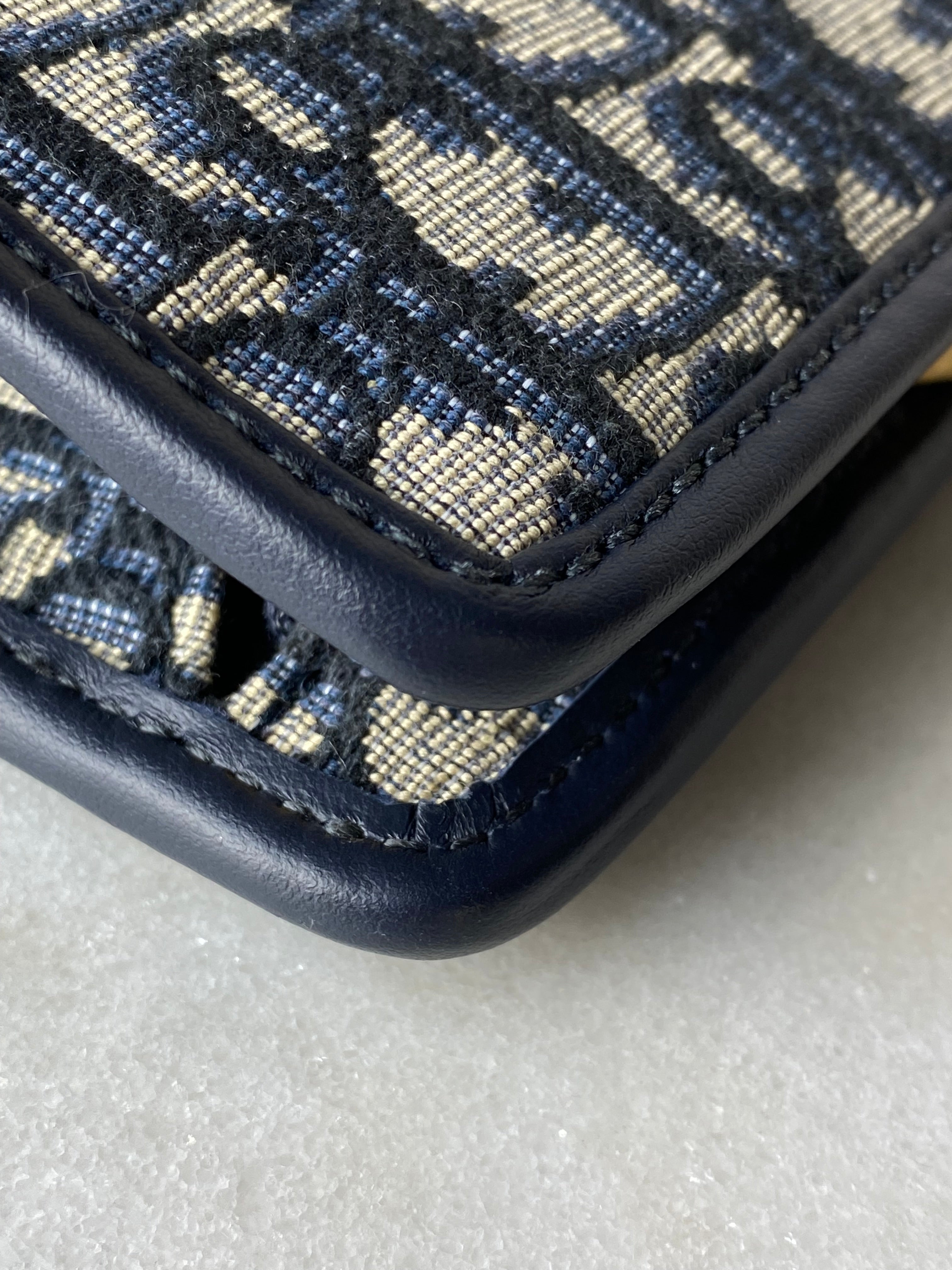 Christian Dior Blue Montaigne Pouch-Pouch-Christian Dior-The Closet Egypt