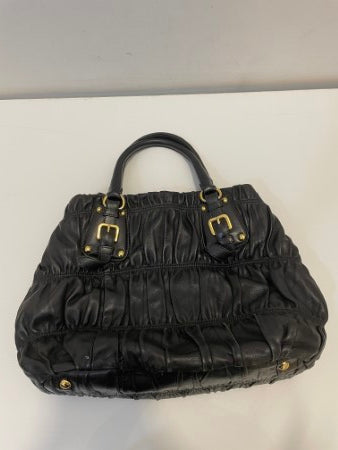 Prada Black Nappa Gaufre Tote Bag-handbag-Prada-The Closet Egypt