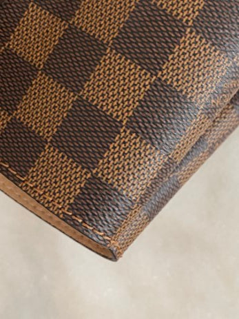 Louis Vuitton Damier Ebene Kensington Tote Bag W/ Strap-handbag-Louis Vuitton-The Closet Egypt