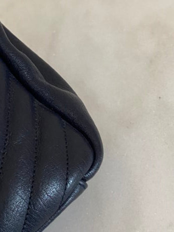 YSL Dark Blue College Large Top Handle Bag-handbag-YSL-The Closet Egypt