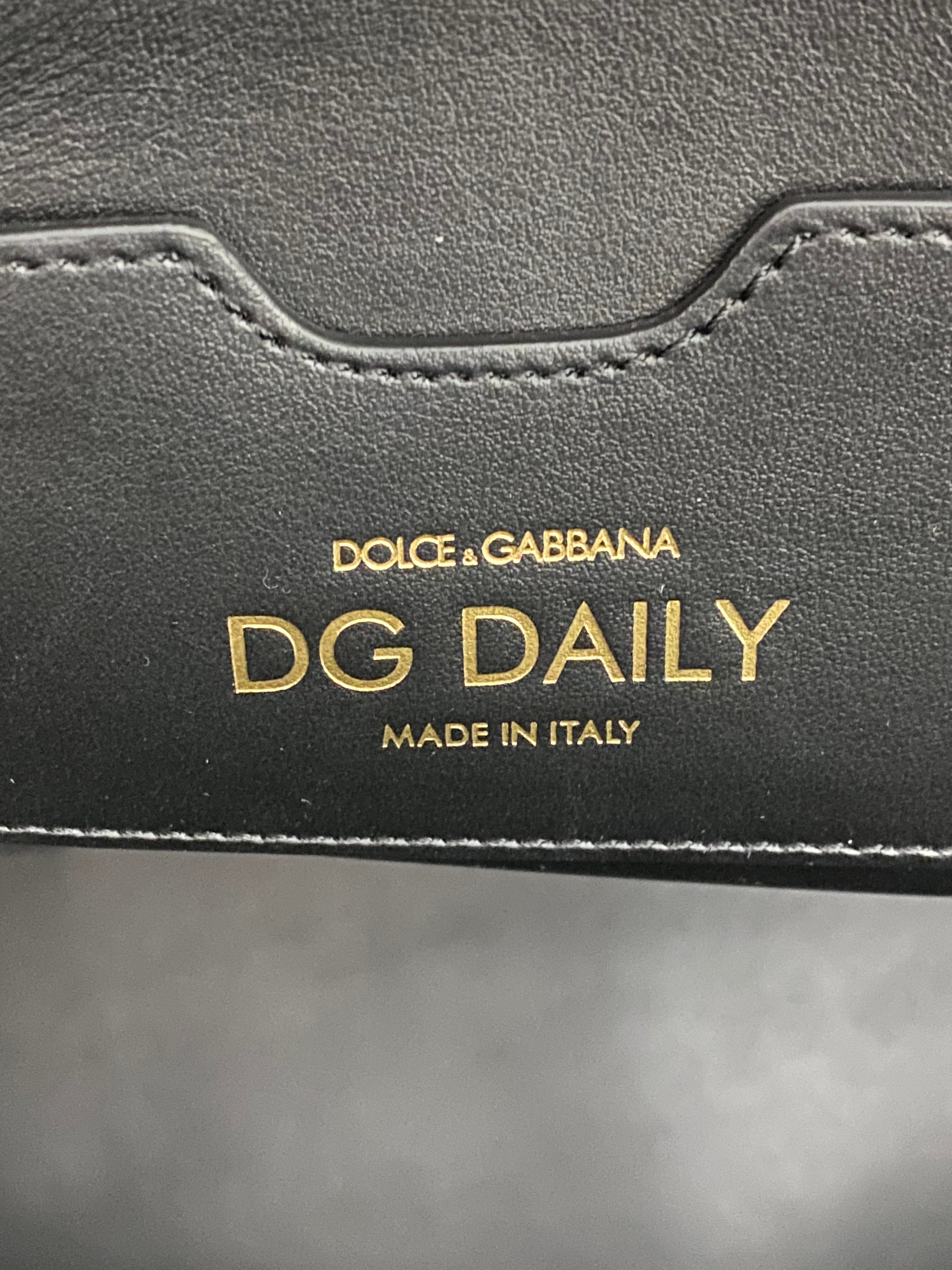 Dolce & Gabbana Black Daily Tote Bag-handbag-Dolce & Gabbana-The Closet Egypt