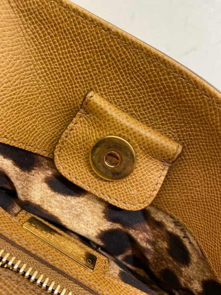 Dolce & Gabbana Beige Tote Bag-handbag-Dolce & Gabbana-The Closet Egypt
