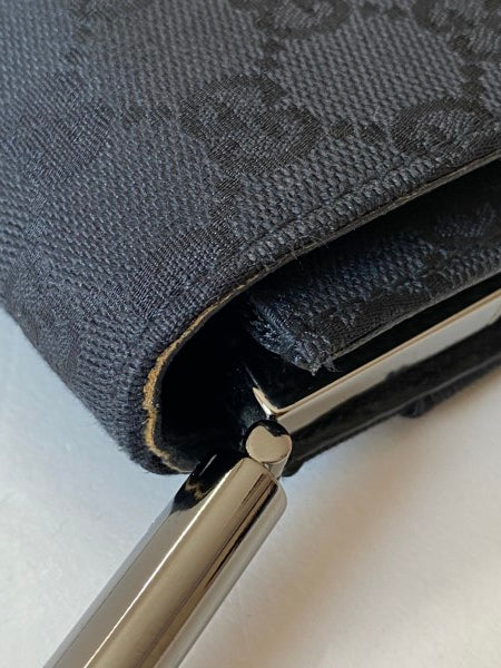 Gucci Black GG Flap Shoulder Bag-handbag-Gucci-The Closet Egypt