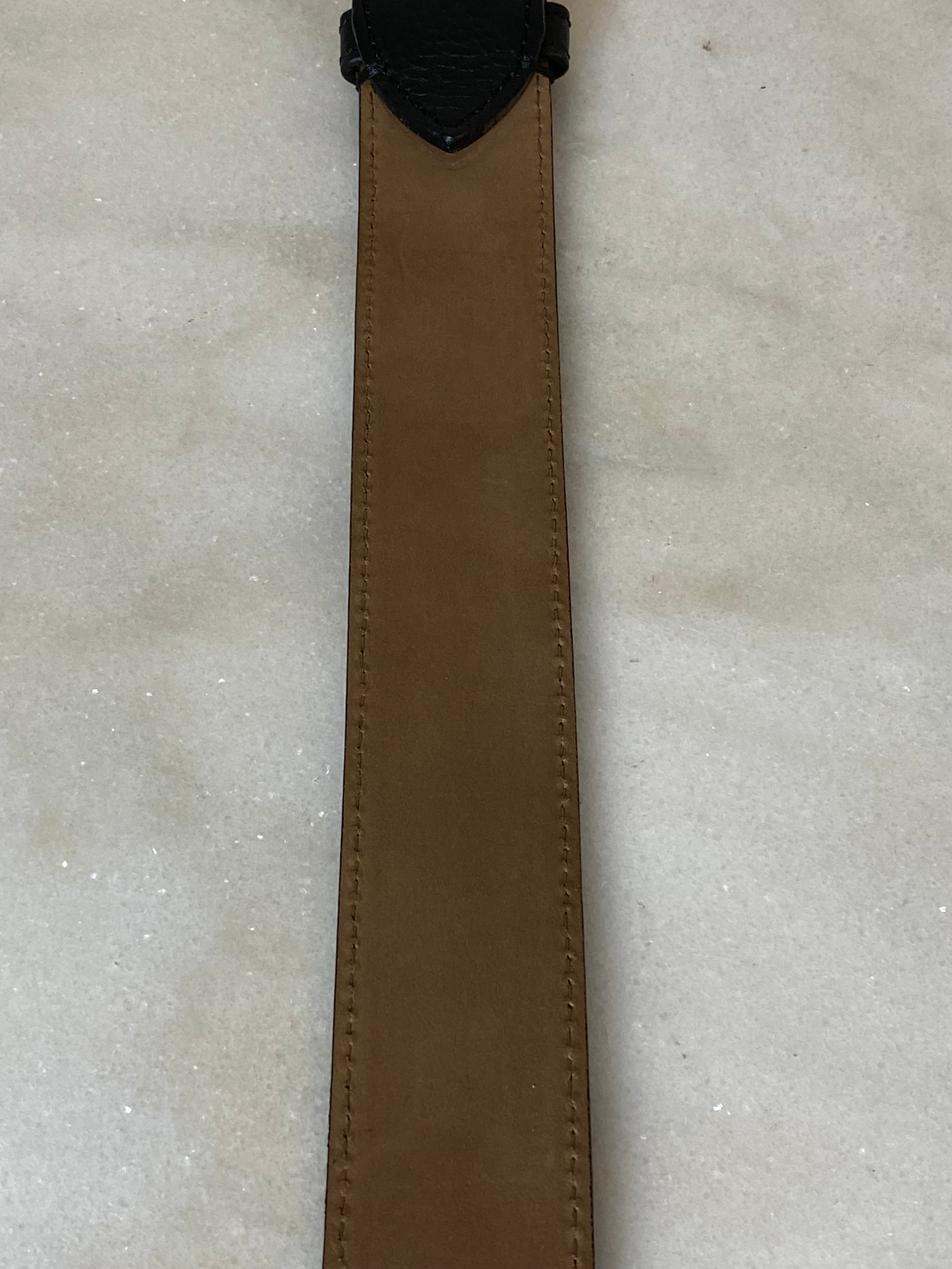 Burberry Black Belt 38-Belt-Burberry-The Closet Egypt