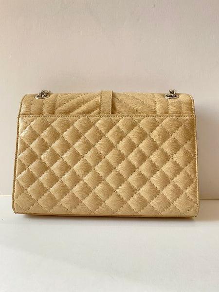 YSL Beige Envelope Medium Crossbody Bag-handbag-YSL-The Closet Egypt