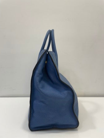 Prada Blue Vitello Daino Bag-handbag-Prada-The Closet Egypt