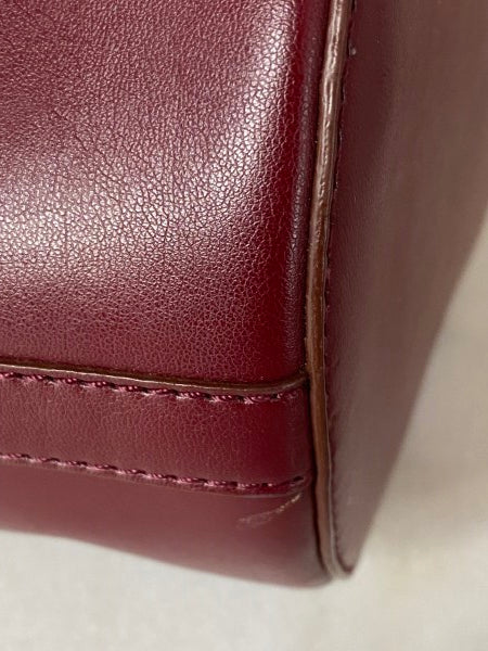 Stella Mccartney Burgundy Bucket Bag-handbag-Stella Mccartney-The Closet Egypt