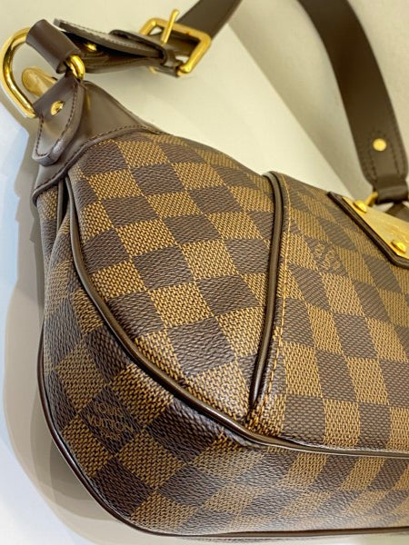 Louis Vuitton Damier Ebene Thames Hobo MM Bag-handbag-Louis Vuitton-The Closet Egypt