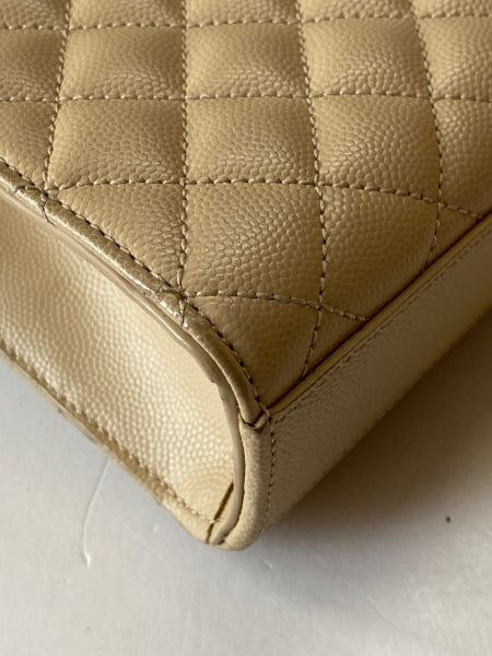 YSL Beige Envelope Medium Crossbody Bag-handbag-YSL-The Closet Egypt