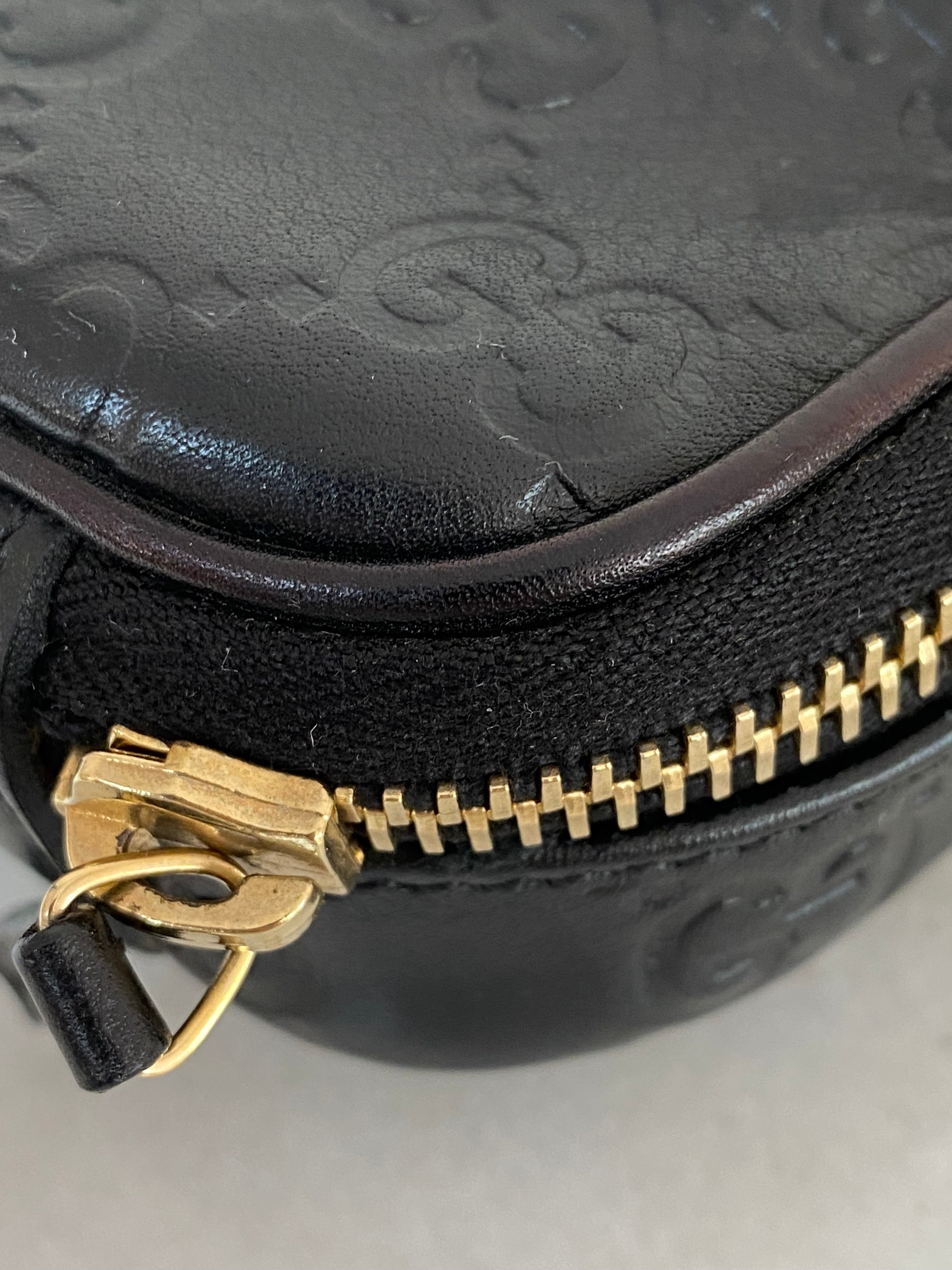 Gucci Black GG Jewelry Case