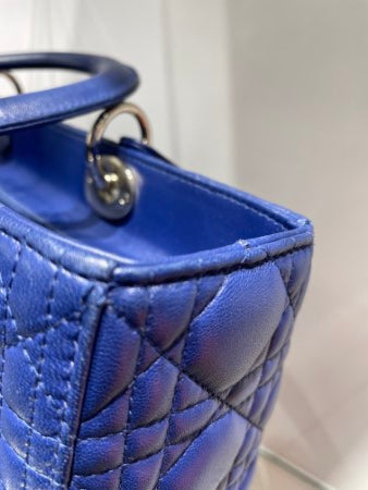 Christian Dior Blue Lady Dior Large Bag-handbag-Christian Dior-The Closet Egypt