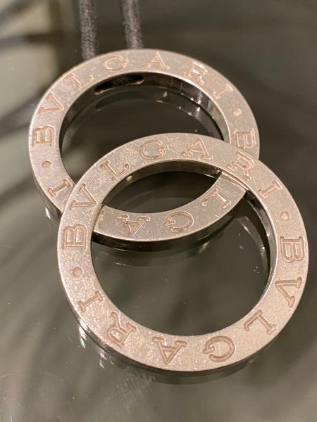 Bvlgari Silver Fortuna Grande Pendant Necklace-Necklaces-Bvlgari-The Closet Egypt