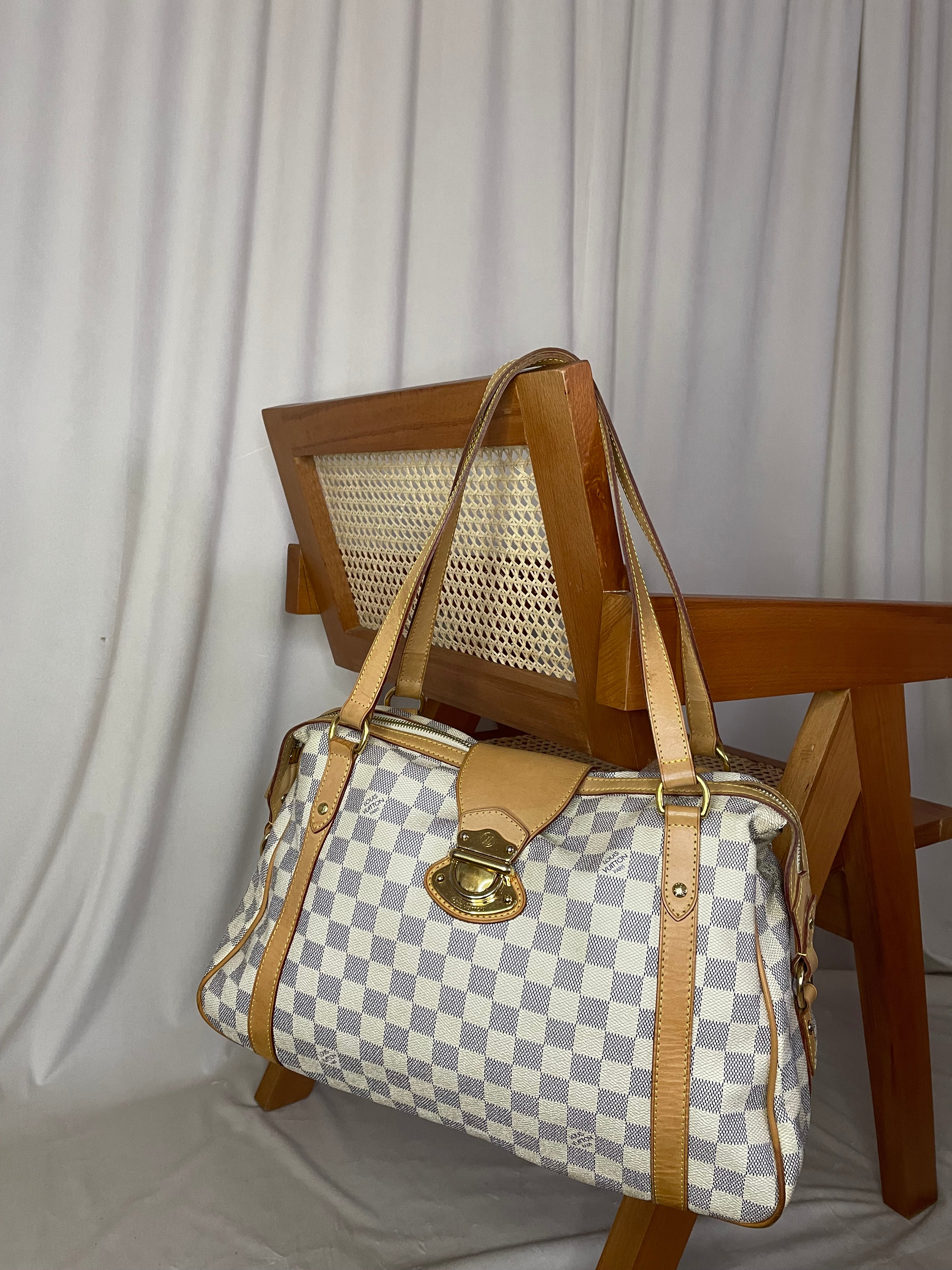 Louis Vuitton Damier Azur Stresa Shoulder Bag-handbag-Louis Vuitton-The Closet Egypt