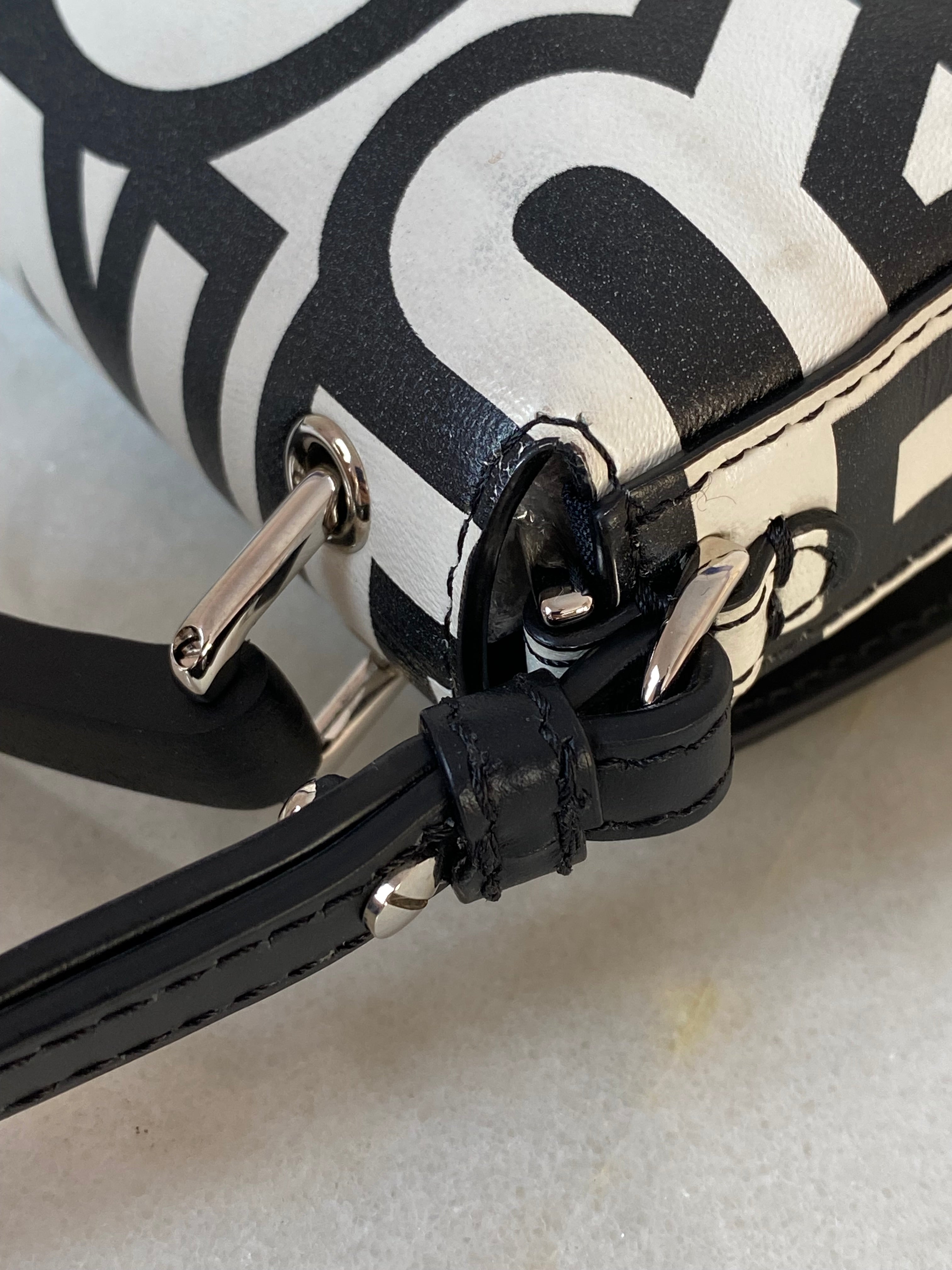 Fendi Bicolor Baguette Crossbody Bag-handbag-Fendi-The Closet Egypt
