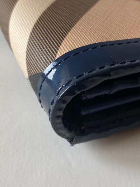 Burberry Blue Nova Check Long Wallet-wallet-Burberry-The Closet Egypt