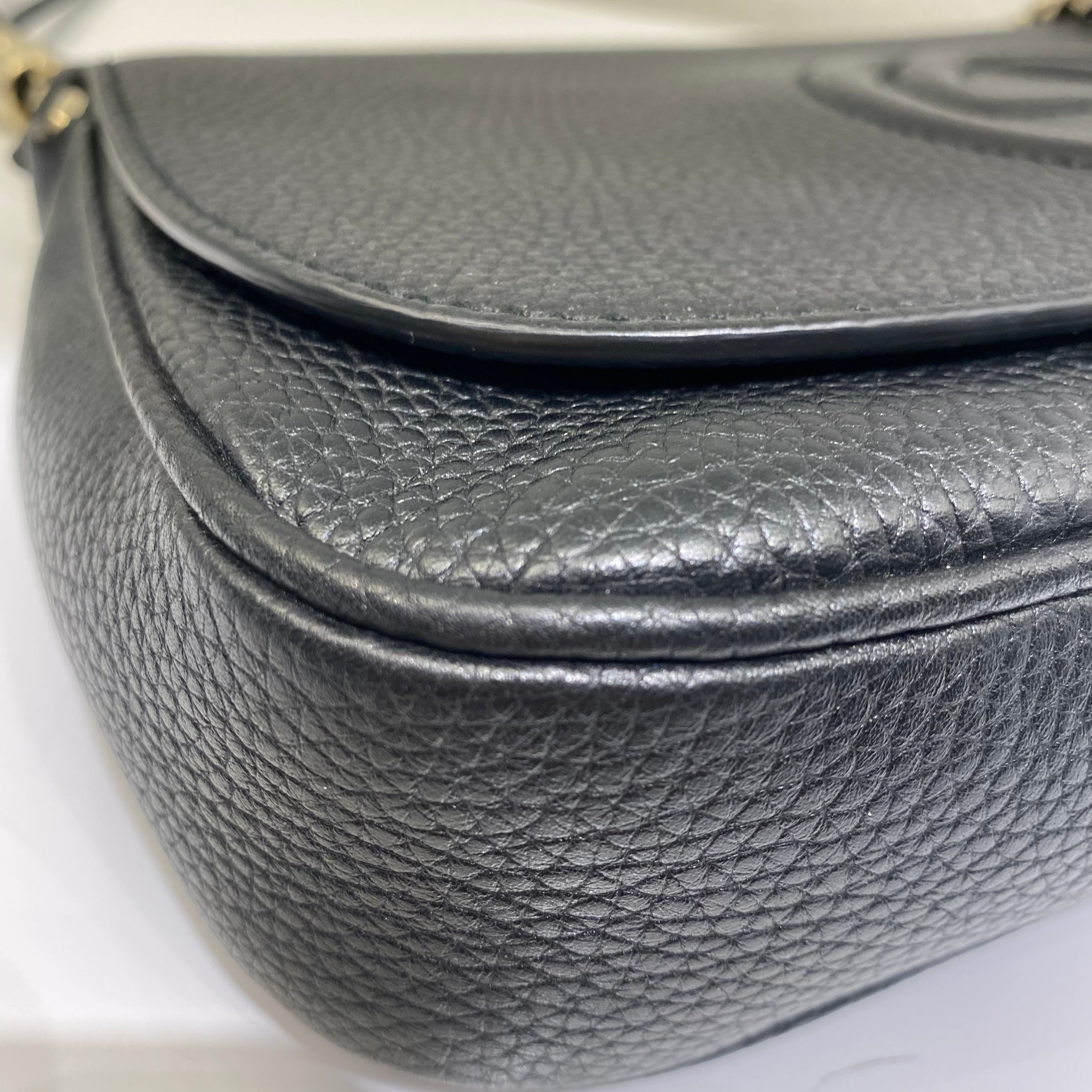 Gucci Black Soho Crossbody Bag-handbag-Gucci-The Closet Egypt