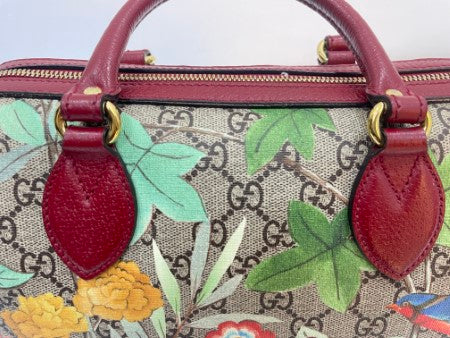 Gucci Bicolor GG Supreme Monogram Tian Boston Bag-handbag-Gucci-The Closet Egypt