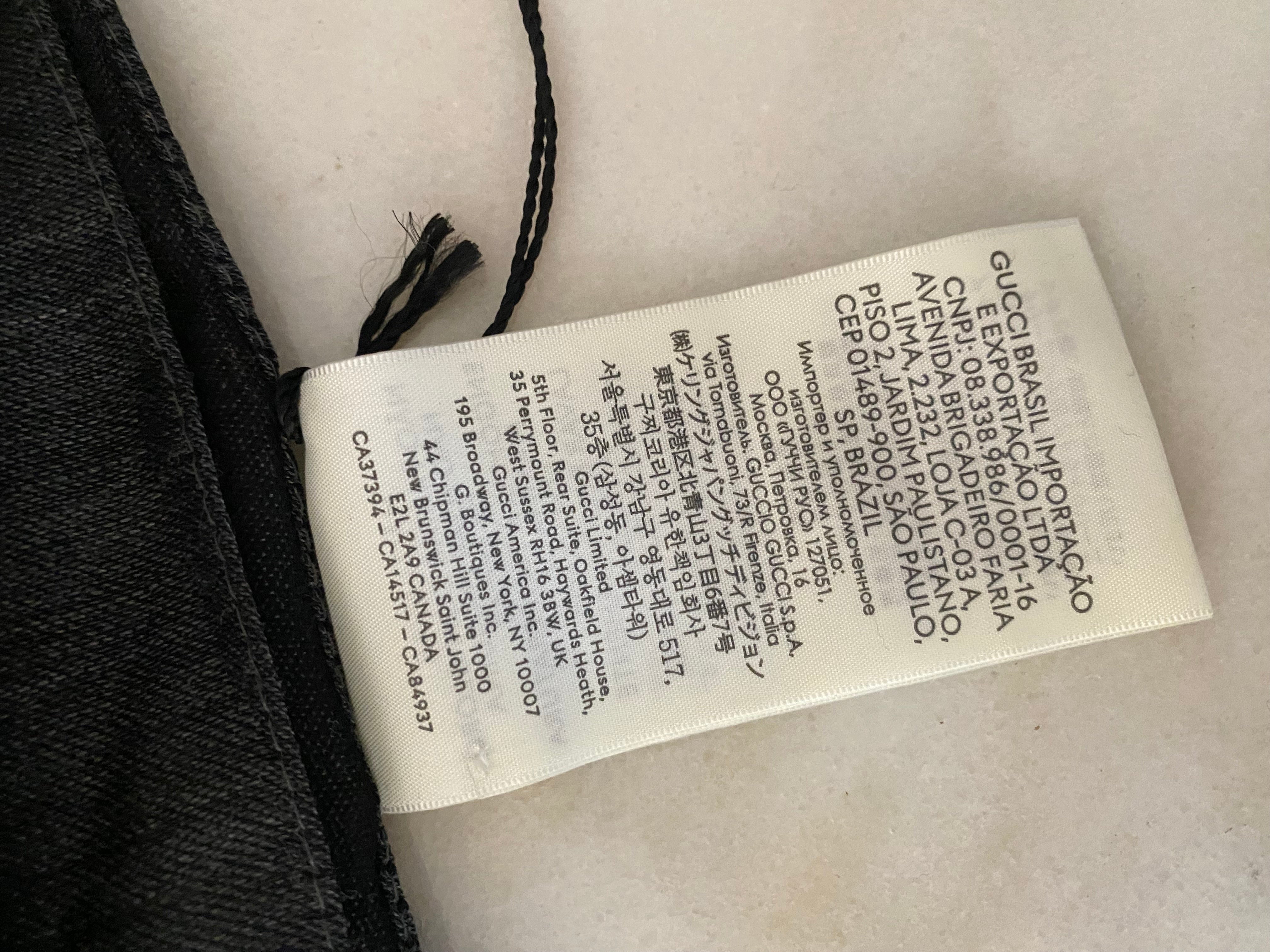 Gucci Dark Grey GG Scarf-Scarf-Gucci-The Closet Egypt