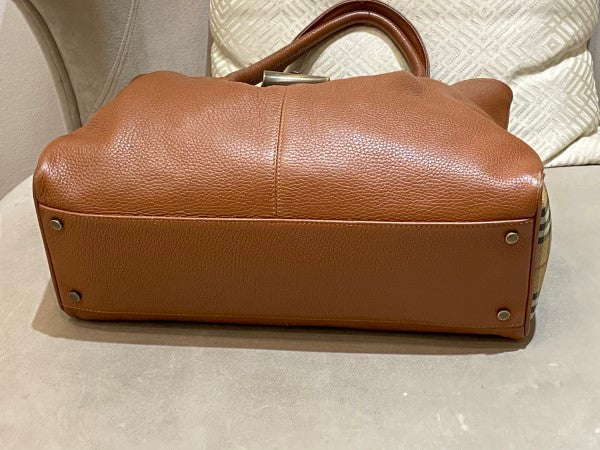Burberry Brown Vintage Horn Toggle Tote Large Bag-handbag-Burberry-The Closet Egypt