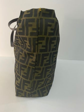 Fendi Olive Zucca FF Shopper Bag-handbag-Fendi-The Closet Egypt