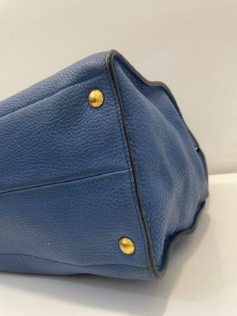 Prada Blue Vitello Daino Bag-handbag-Prada-The Closet Egypt