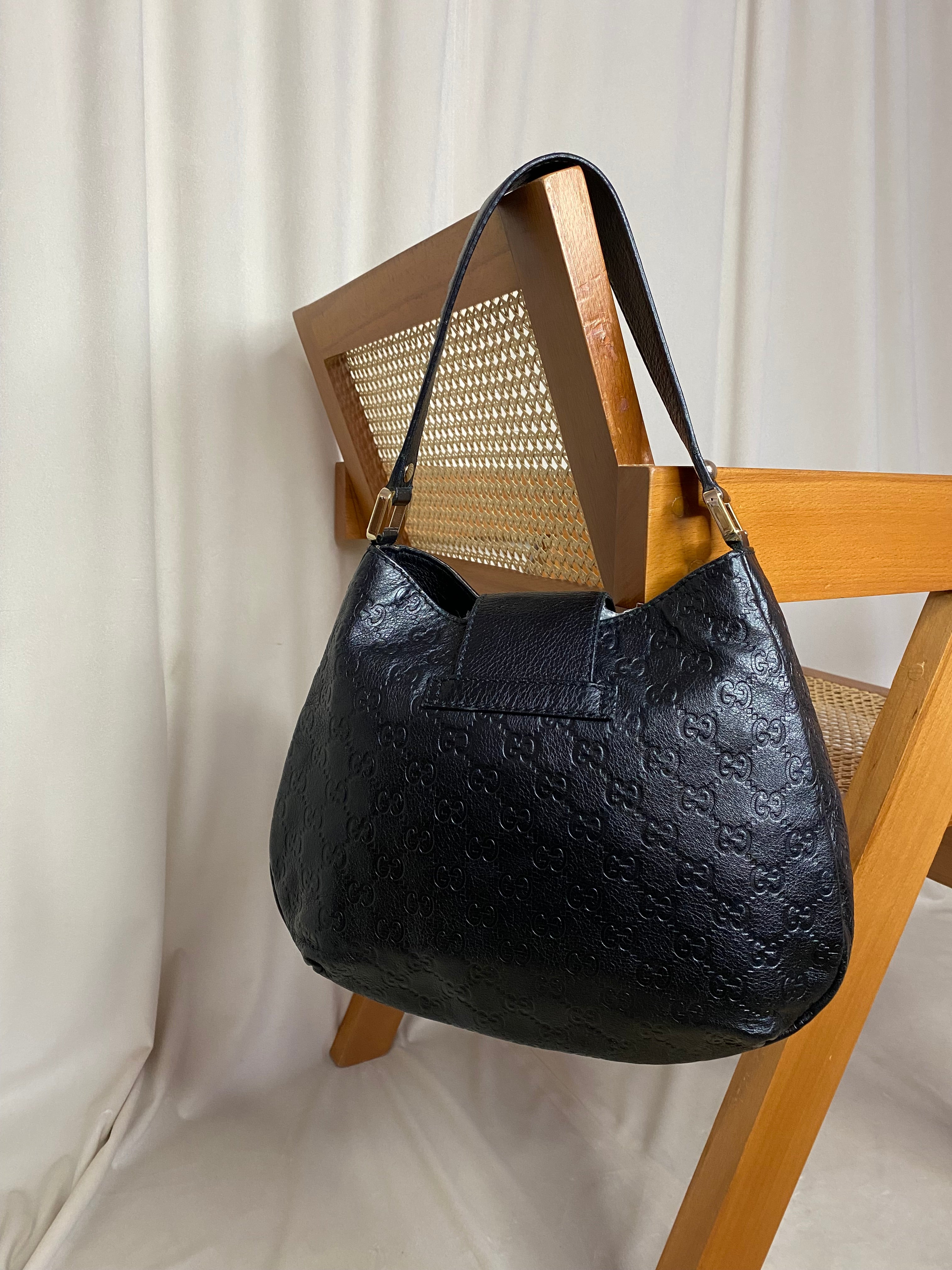 Gucci Black GG Shoulder Bag-handbag-Gucci-The Closet Egypt