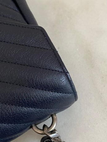 YSL Dark Blue College Large Top Handle Bag-handbag-YSL-The Closet Egypt