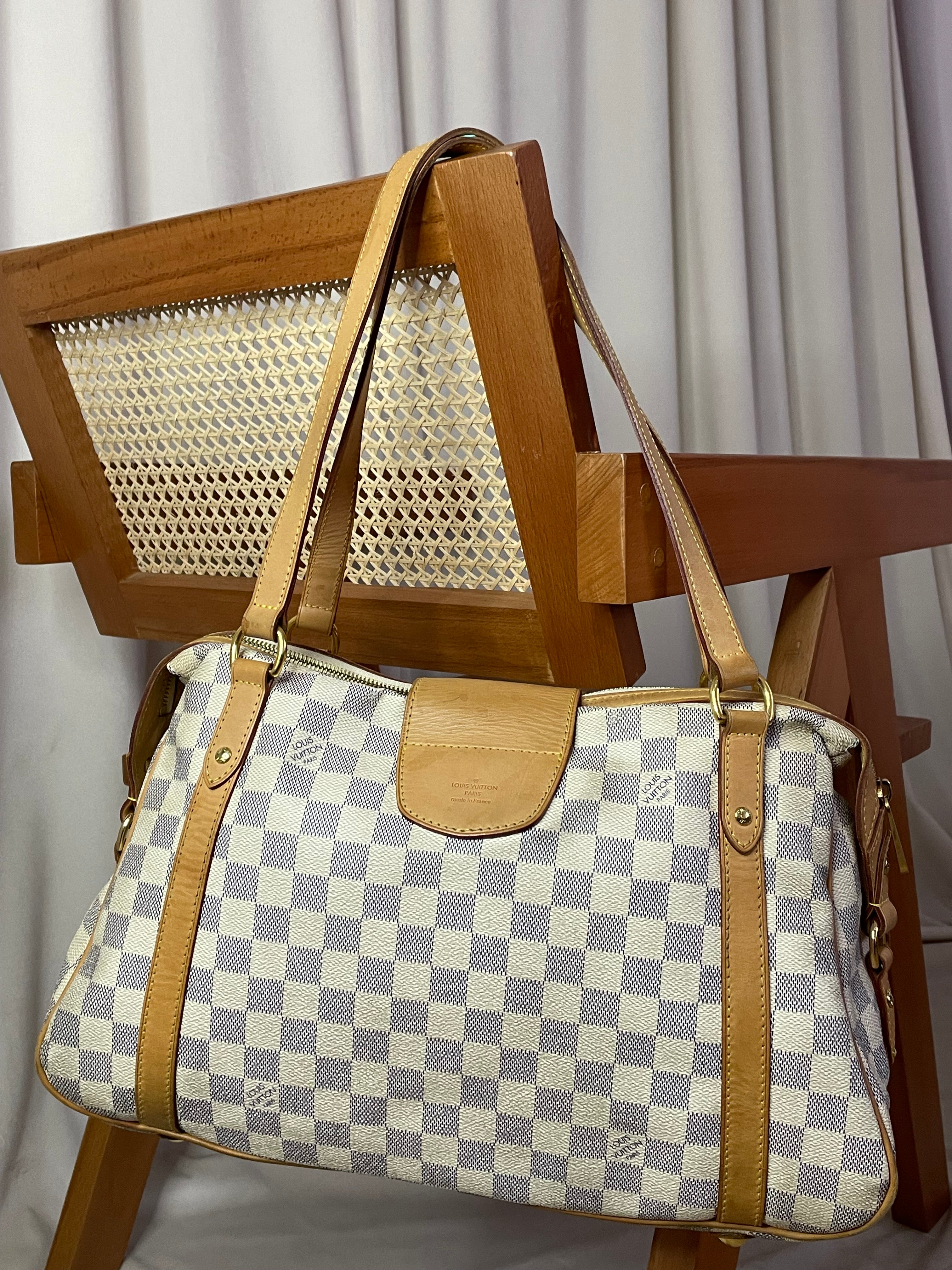 Louis Vuitton Damier Azur Stresa Shoulder Bag-handbag-Louis Vuitton-The Closet Egypt