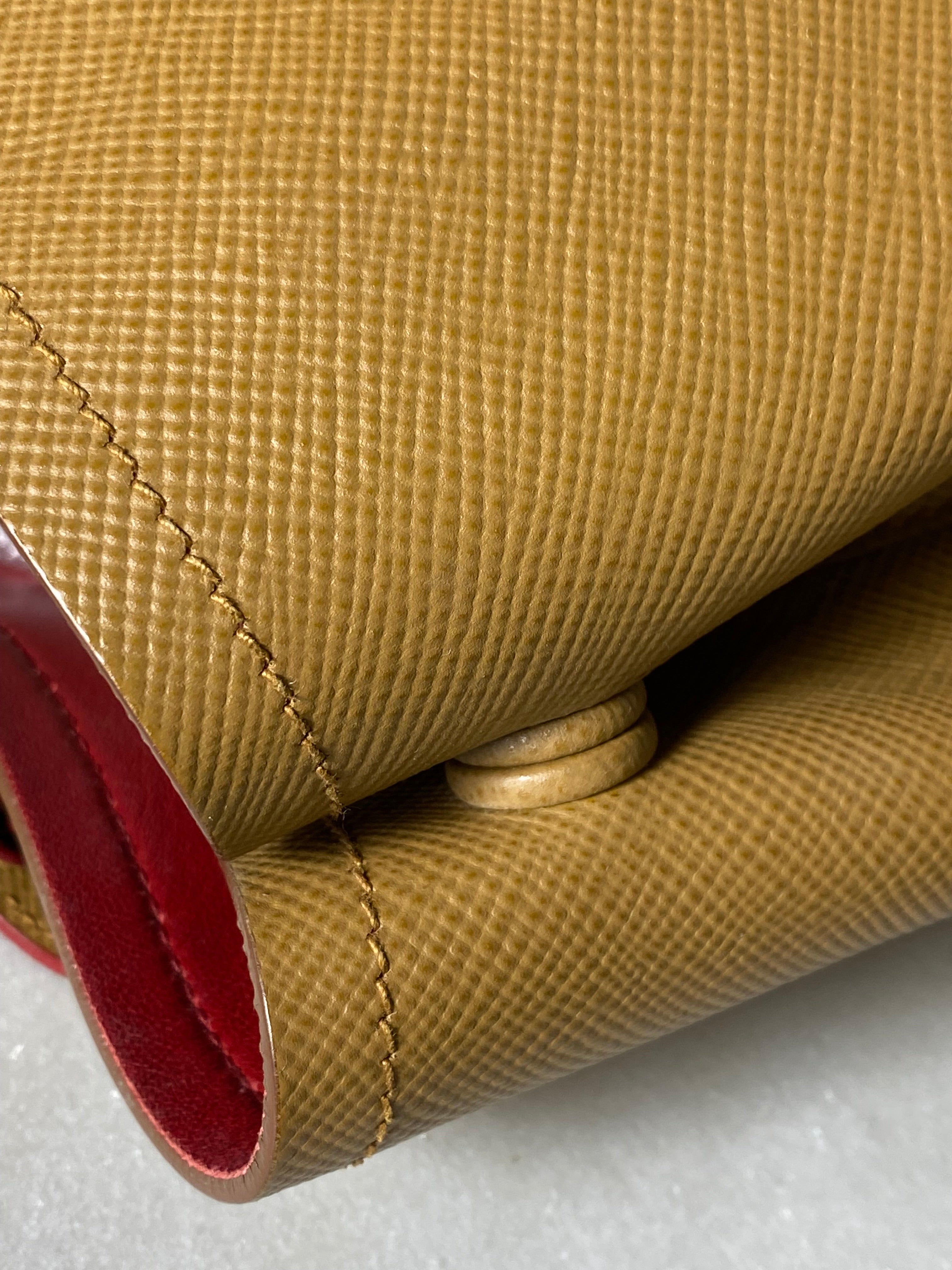 Prada Camel Double Tote Bag-handbag-Prada-The Closet Egypt