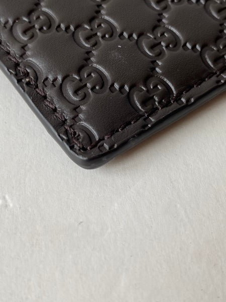 Gucci Brown Guccissima Card Holder-Card Holder-Gucci-The Closet Egypt