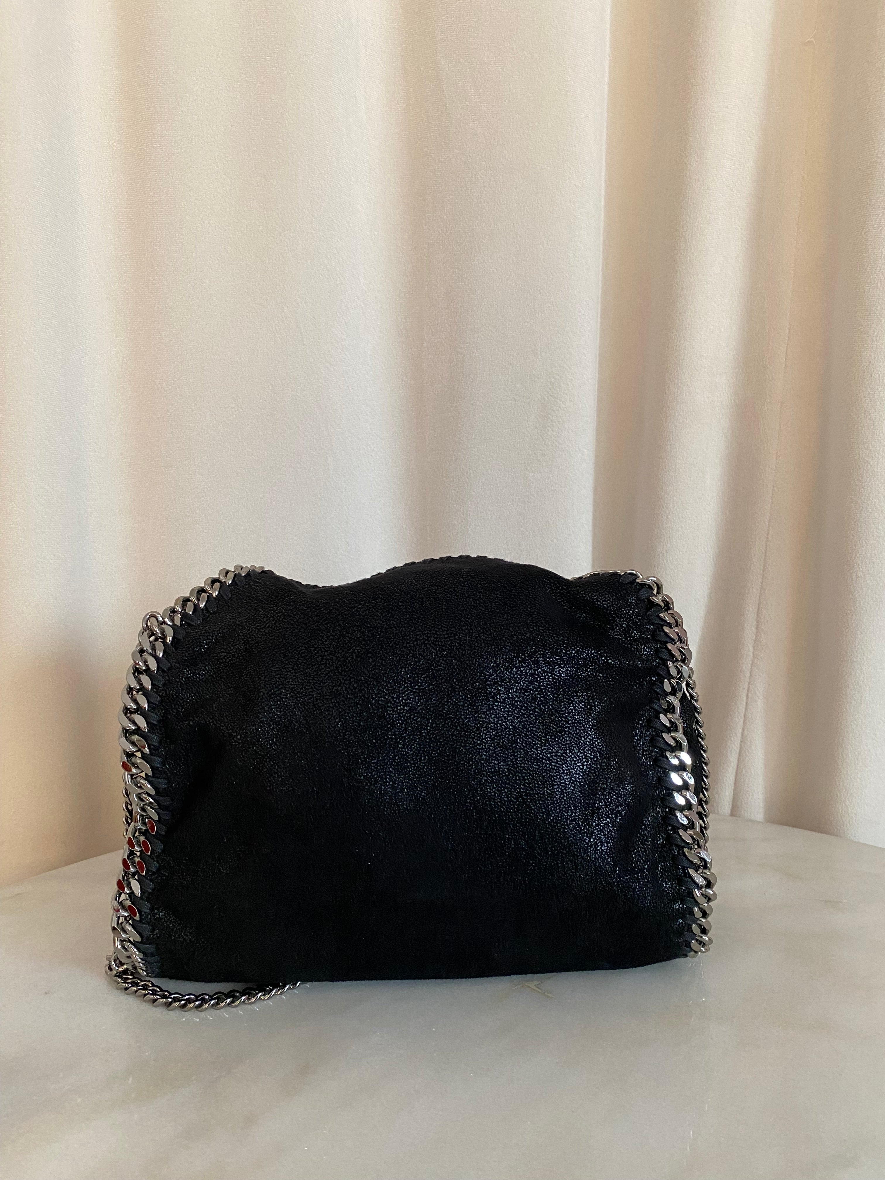 Stella Mccartney Black Falabella Mini Bag-handbag-Stella Mccartney-The Closet Egypt