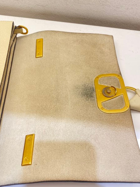 Valentino White V Ring Bag-handbag-Valentino-The Closet Egypt